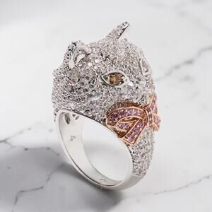 Kate Spade Pawlina Cocktail Ring Size 7 KJ236